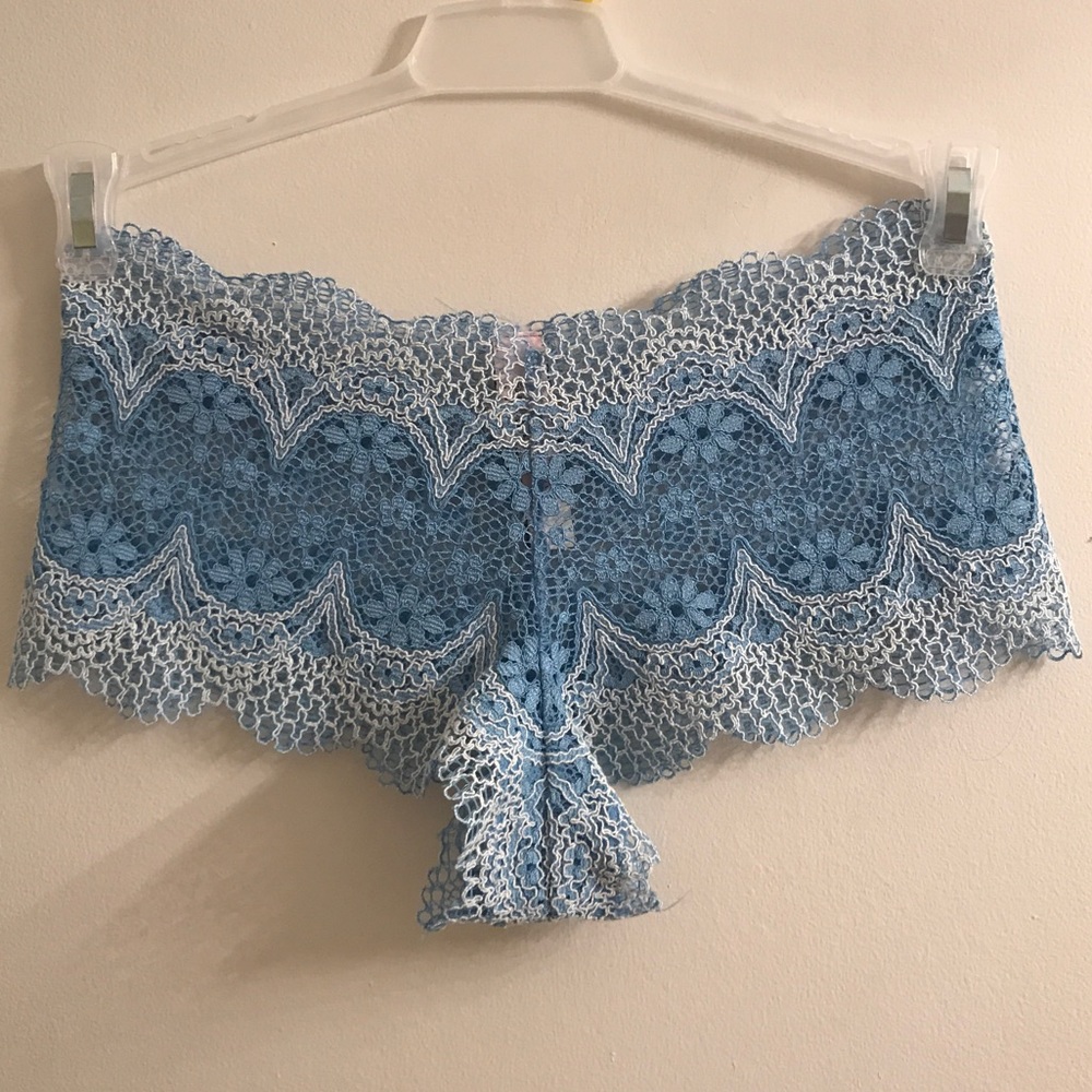 NWT VS Blue Lace Shortie